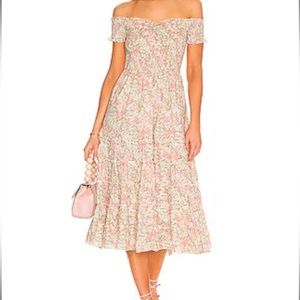 Mina Dress in Blush by Heartloom. Size S